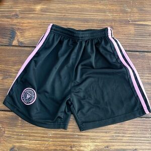 Miami Adidas Boys Soccer Shorts size Small